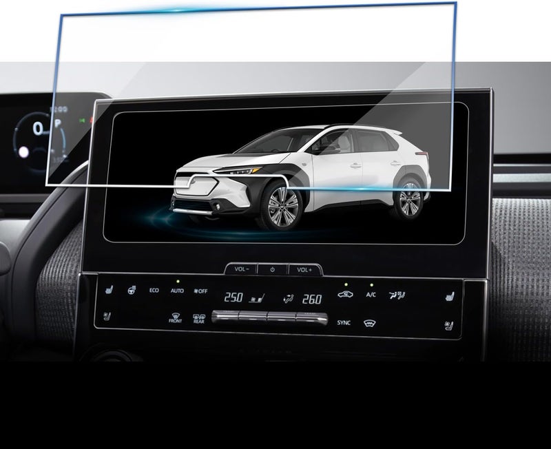 VIAROOM Screen Protector For Subaru Solterra 2023-2025, Tempered Glass GPS Navigation Protective Film For Solterra 2025 2024 2023 Accessories - 12.3 inch - Image 1